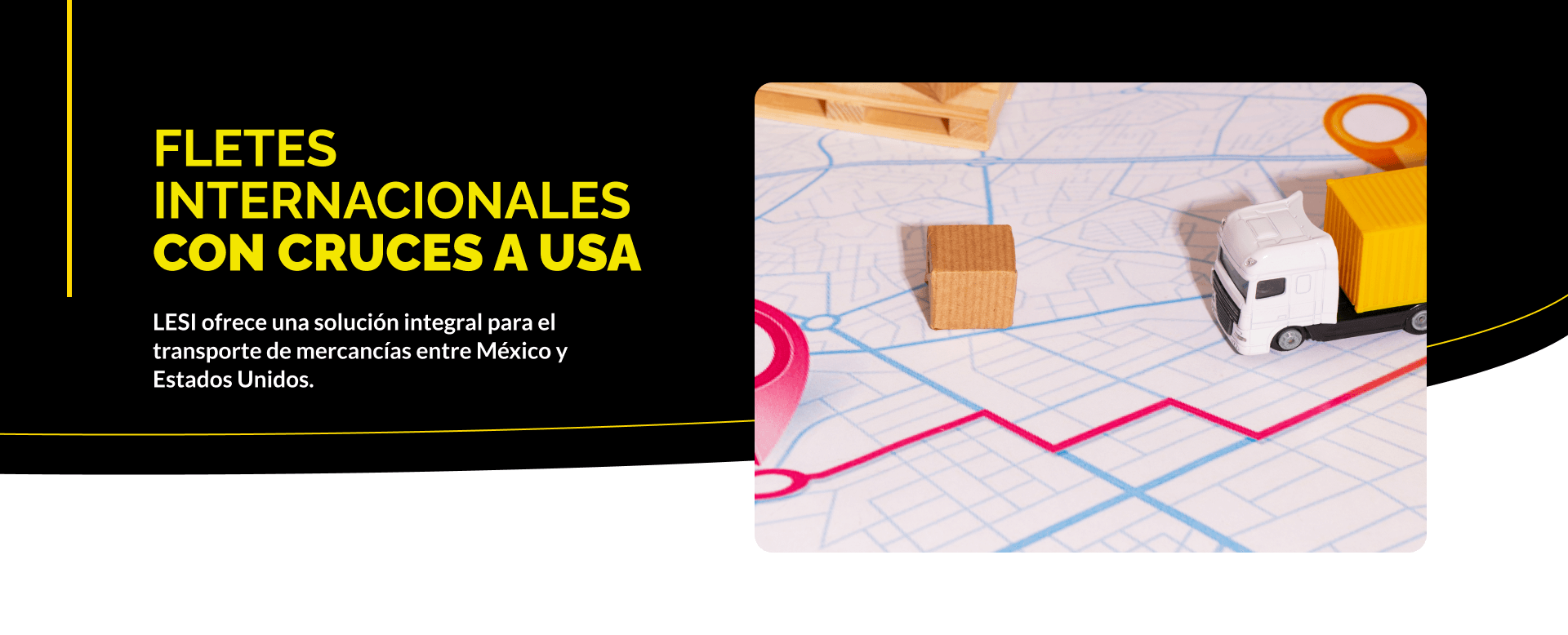Fletes internacionales con cruces a USA